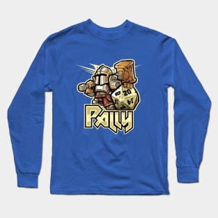 Mini RPG Paladin Long Sleeve T-Shirt